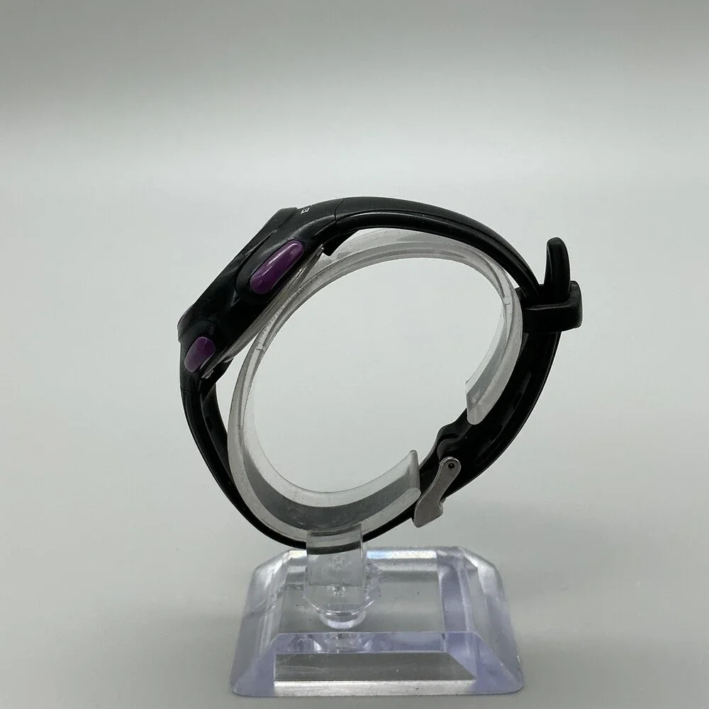 Timex Ironman Triathlon Womens Watch 34mm Black Purple T5K523 New Battery